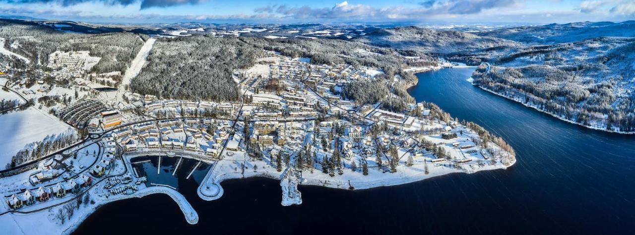 Apartment Doky D8 - Lipno Home リプノ・ナト・ヴルタヴォウ エクステリア 写真